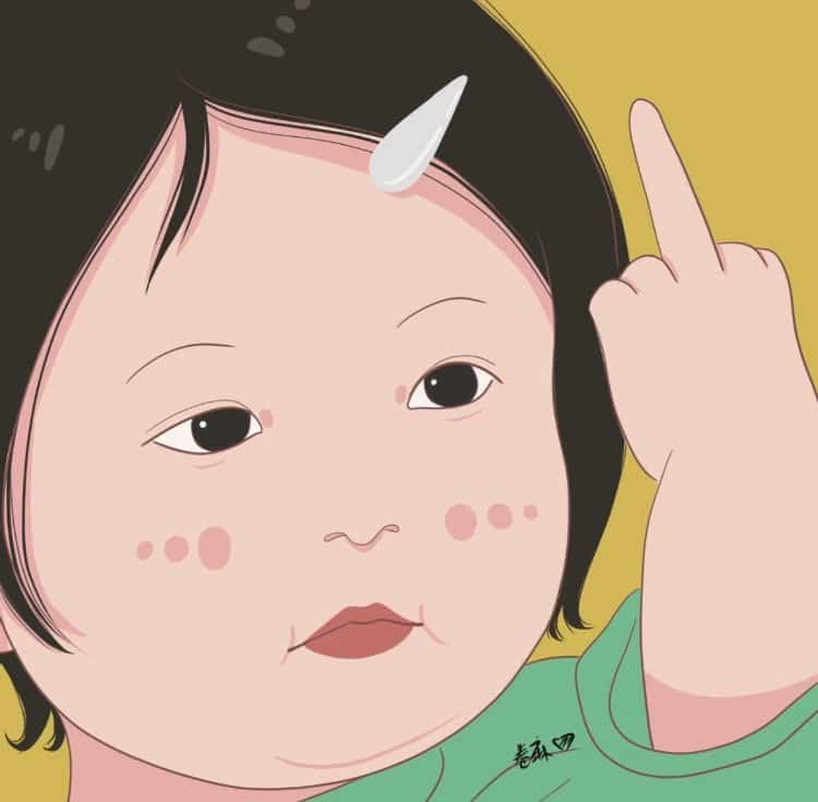让领导失去沟通欲望的搞笑沙雕女生头像  一看就不靠谱的卡通头像_10