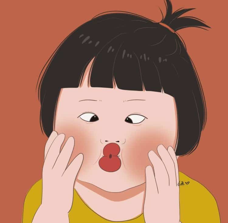 让领导失去沟通欲望的搞笑沙雕女生头像  一看就不靠谱的卡通头像_16