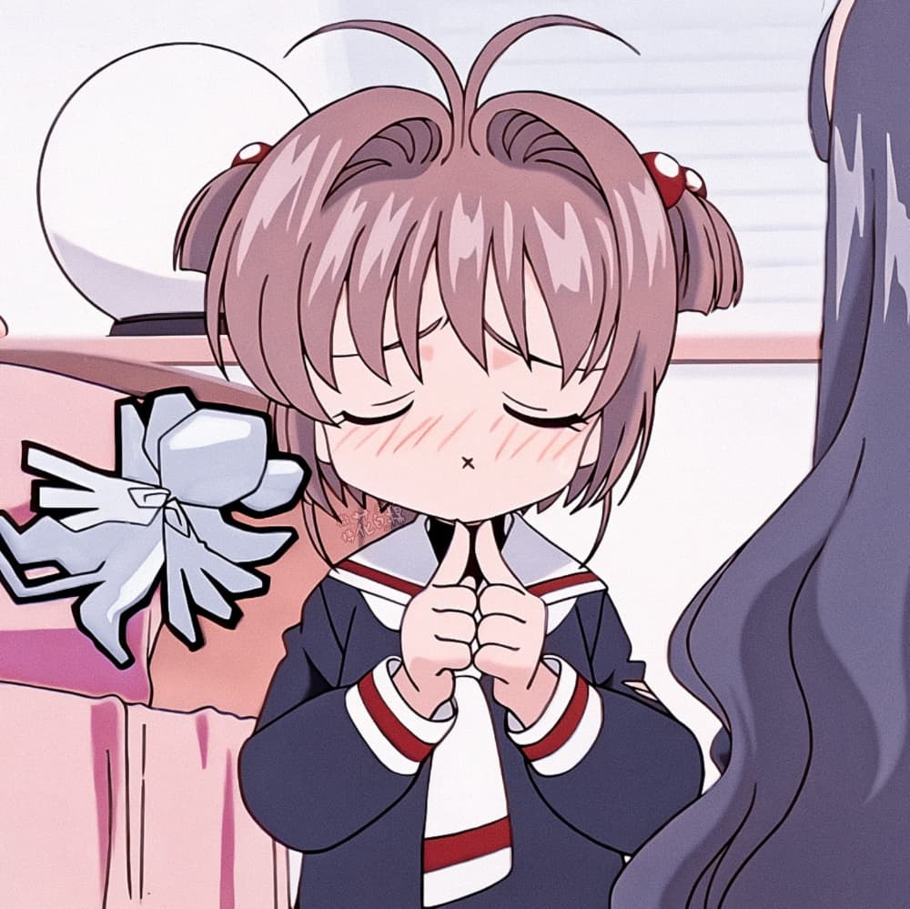 木之本樱 和大道寺知世闺蜜头像《魔卡少女樱》_3