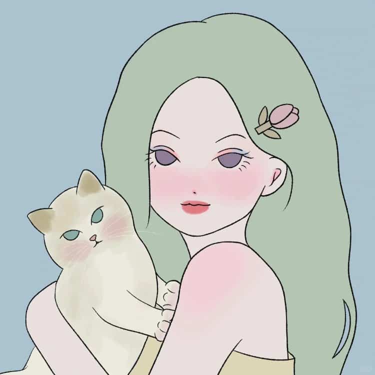 温柔纯欲轻职场女性微信头像 适合工作的气质女人味头像_21