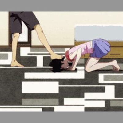 老婆下跪求原谅二次元gif动态图