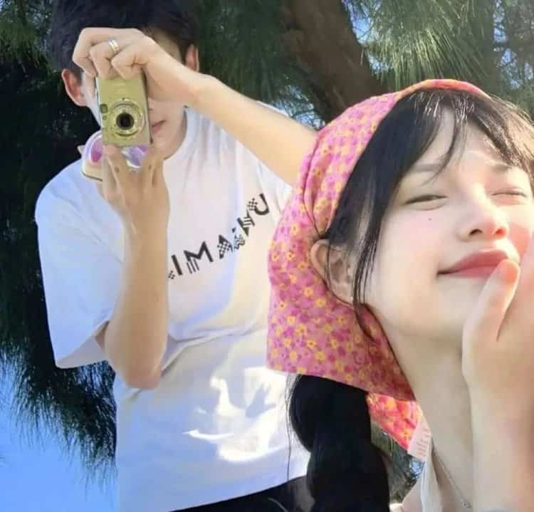低调隐蔽不明显真人情头 不易暴露ins高质量情侣头像_2