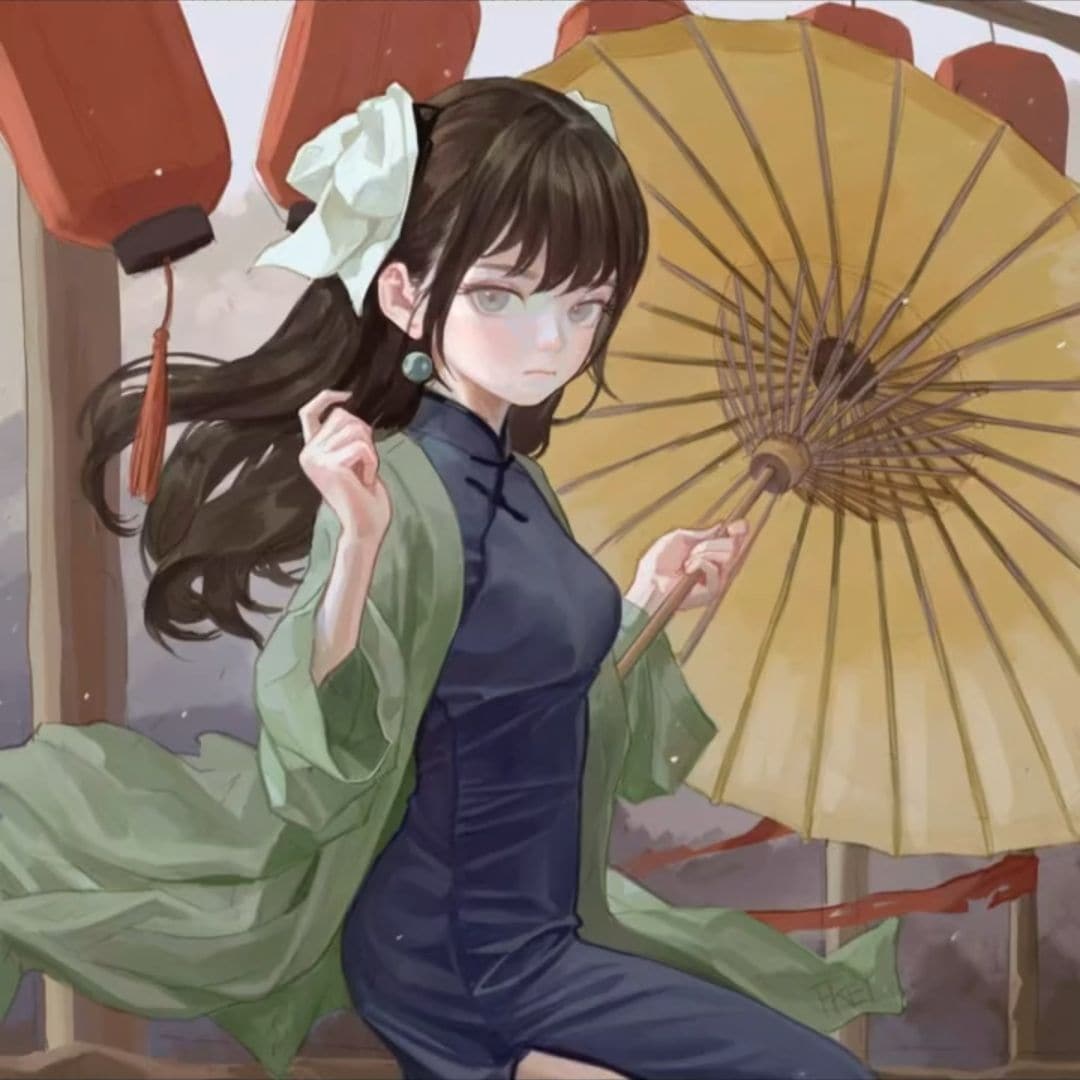 罕见好看的动漫女生头像，超稀有女生头像动漫_2