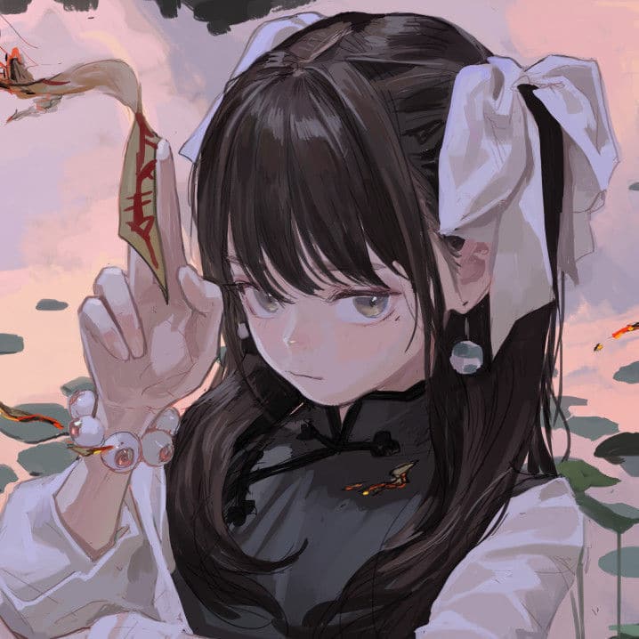 罕见好看的动漫女生头像，超稀有女生头像动漫_4