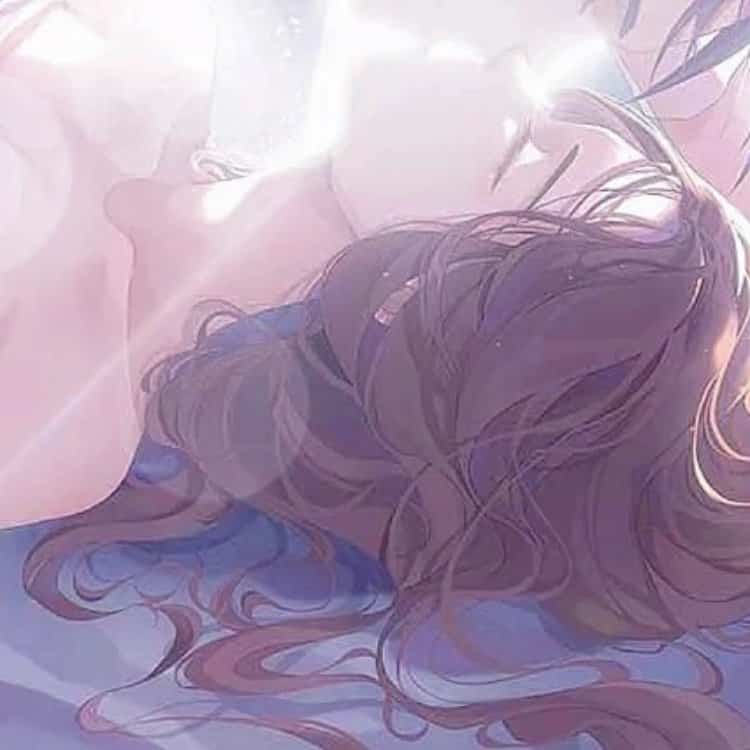 动漫看了脸红的禁欲系男女情头 超级撩人亲吻情侣头像_1