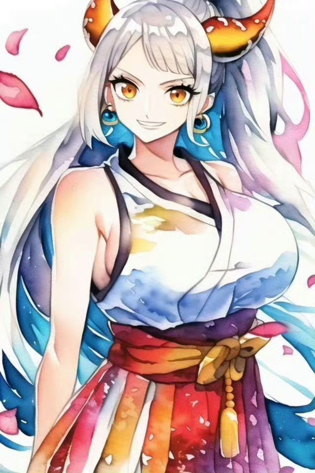 《海贼王》大和的侧乳图片，鬼姬大和大胸图_2