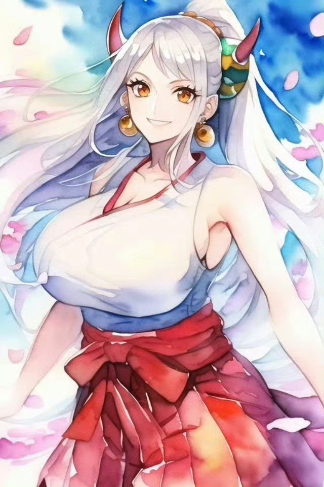《海贼王》大和的侧乳图片，鬼姬大和大胸图_8