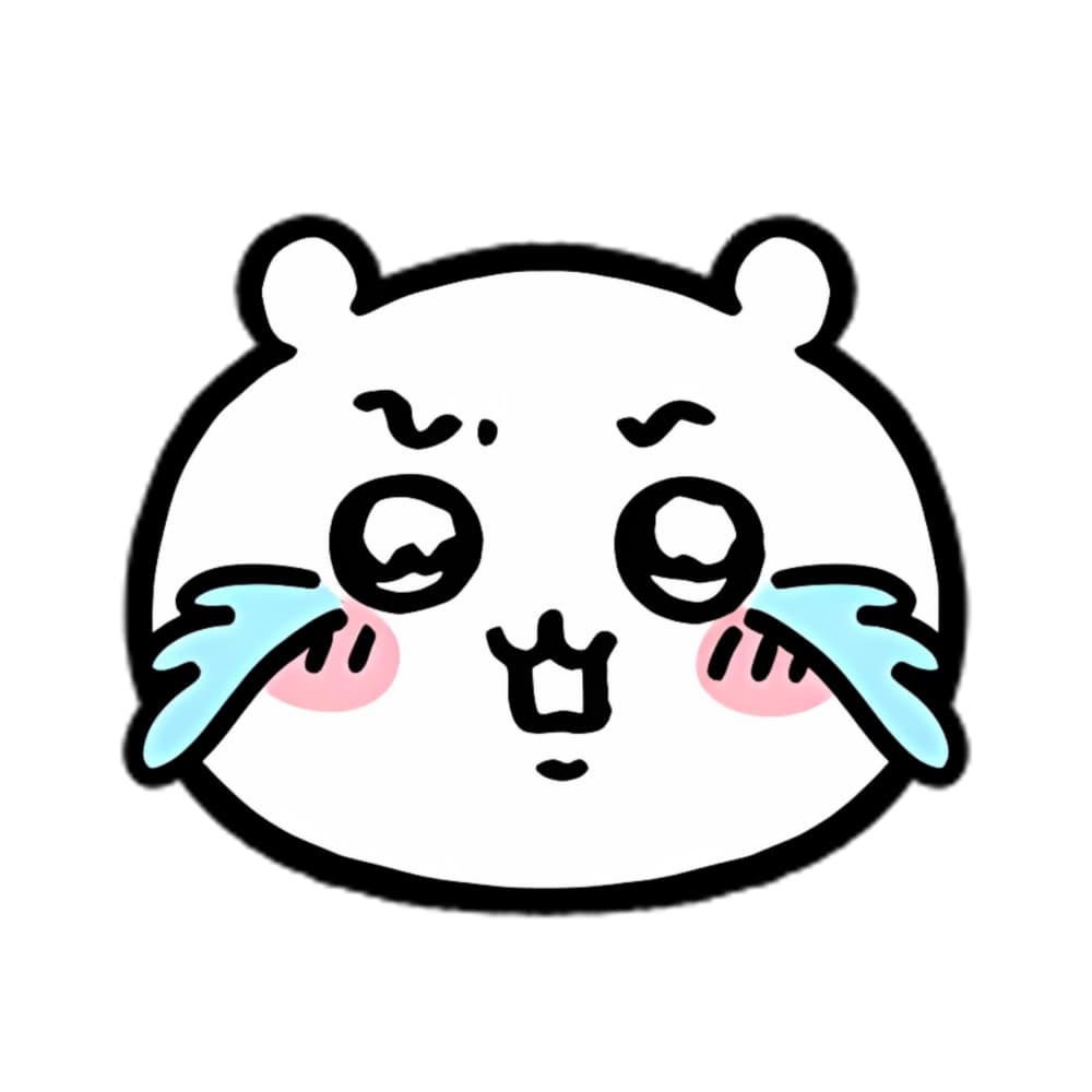 吉伊卡哇Chiikawa可爱头像 简单线条_2