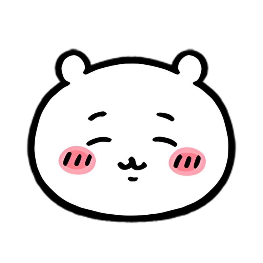 吉伊卡哇Chiikawa可爱头像 简单线条_5