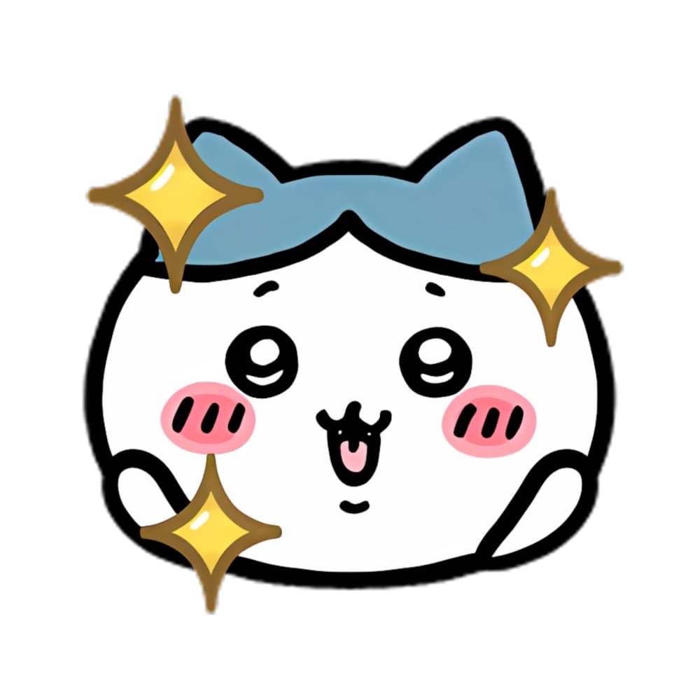 吉伊卡哇Chiikawa可爱头像 简单线条_8