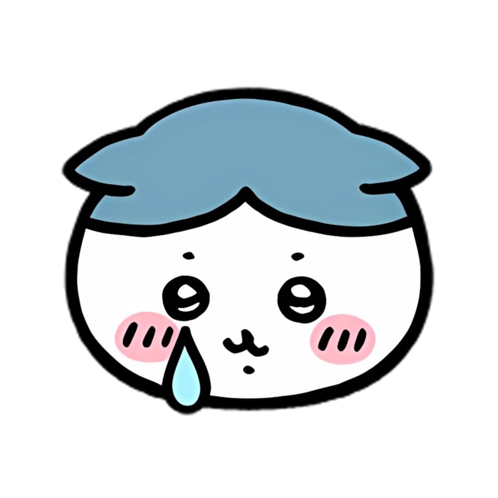 吉伊卡哇Chiikawa可爱头像 简单线条_11