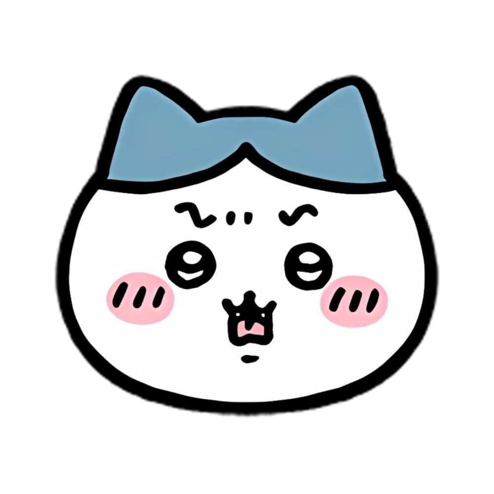 吉伊卡哇Chiikawa可爱头像 简单线条_12