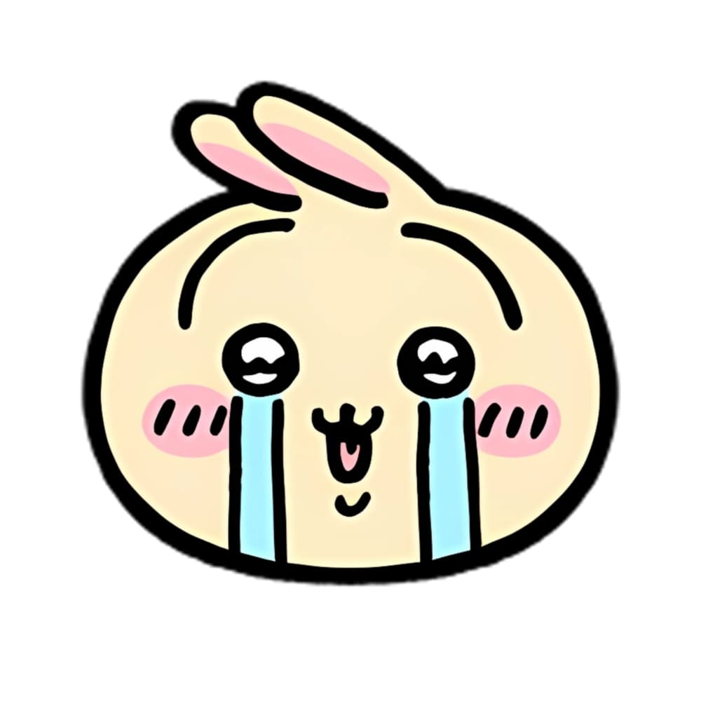 吉伊卡哇Chiikawa可爱头像 简单线条_13