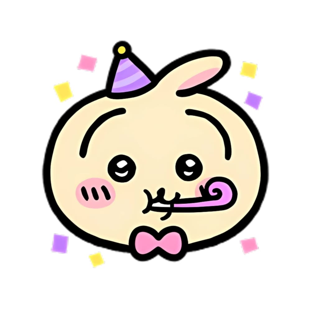 吉伊卡哇Chiikawa可爱头像 简单线条_14