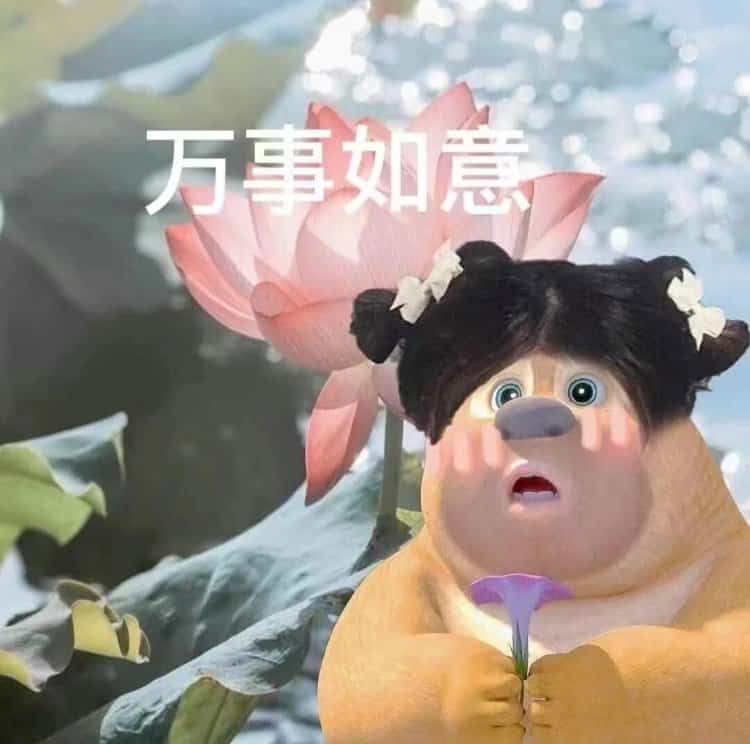 搞笑女专用可爱沙雕熊二搞怪微信头像 好玩儿的搞笑头像_23