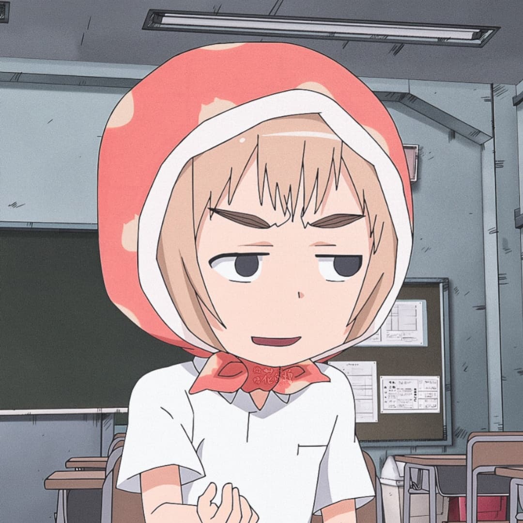 《进击的巨人》戴头巾的阿尔敏动漫女生头像_1