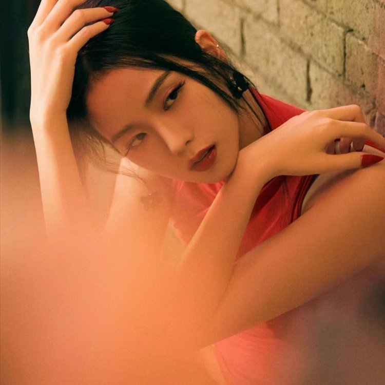 jisoo金智秀绝美神仙图头像 女生喜欢的明星微信头像_1
