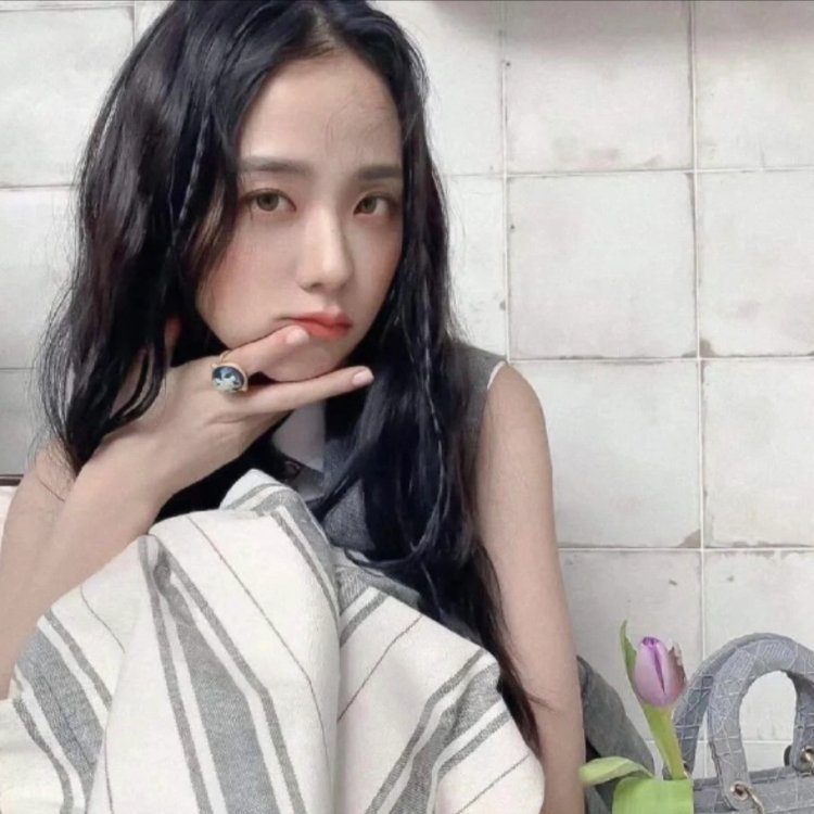 jisoo金智秀绝美神仙图头像 女生喜欢的明星微信头像_16