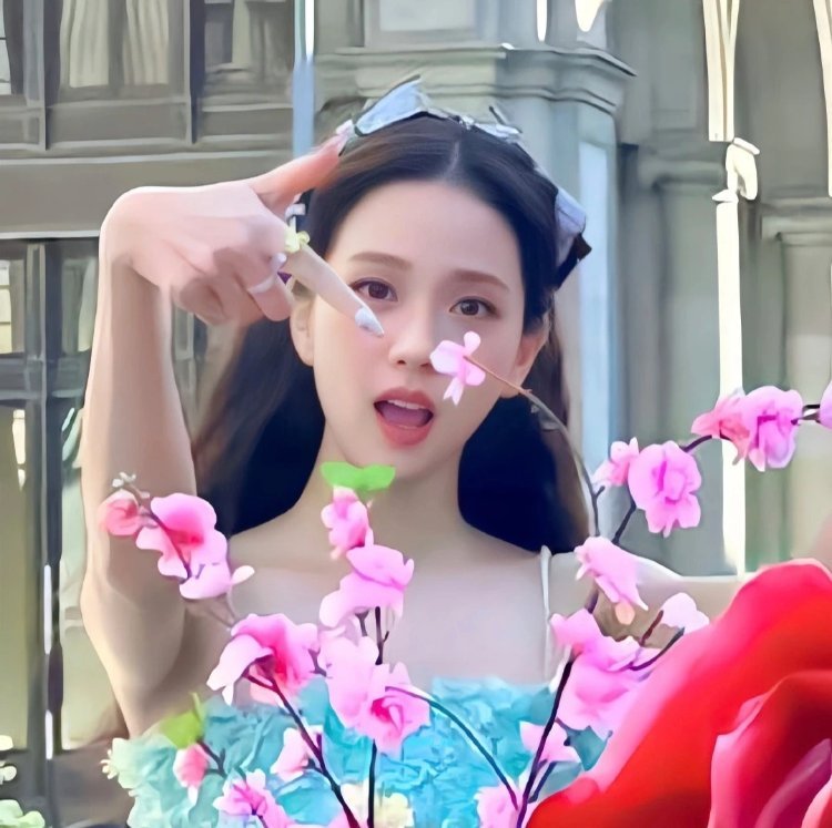jisoo金智秀绝美神仙图头像 女生喜欢的明星微信头像_18
