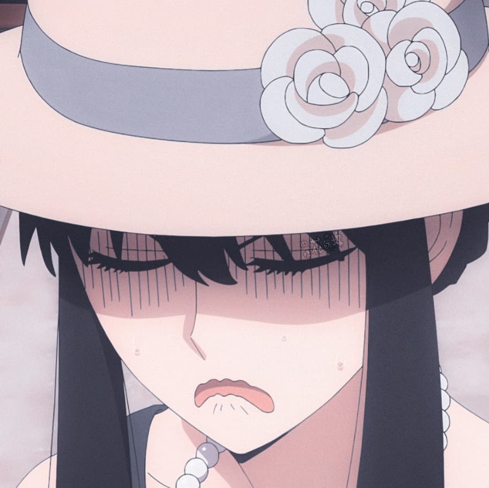 《间谍×过家家》约尔·福杰生气开心脸红发怒自截动漫女生头像_4