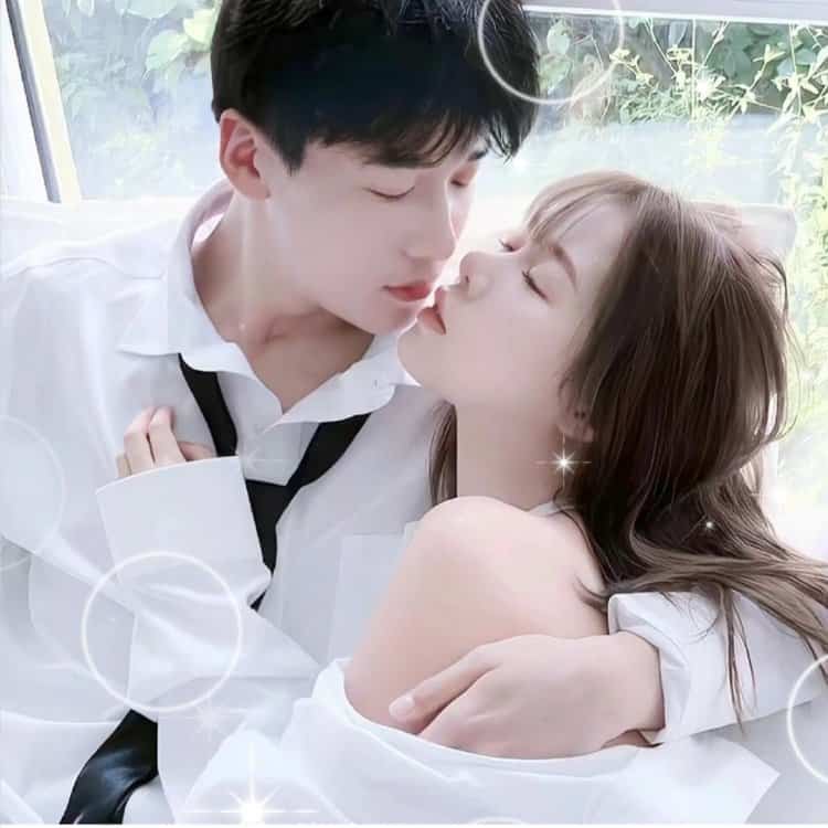 重度瑟瑟男女合照情侣头像 优质真人超欲情头_6