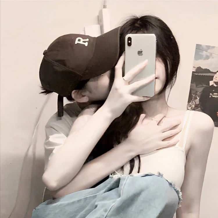 重度瑟瑟男女合照情侣头像 优质真人超欲情头_10