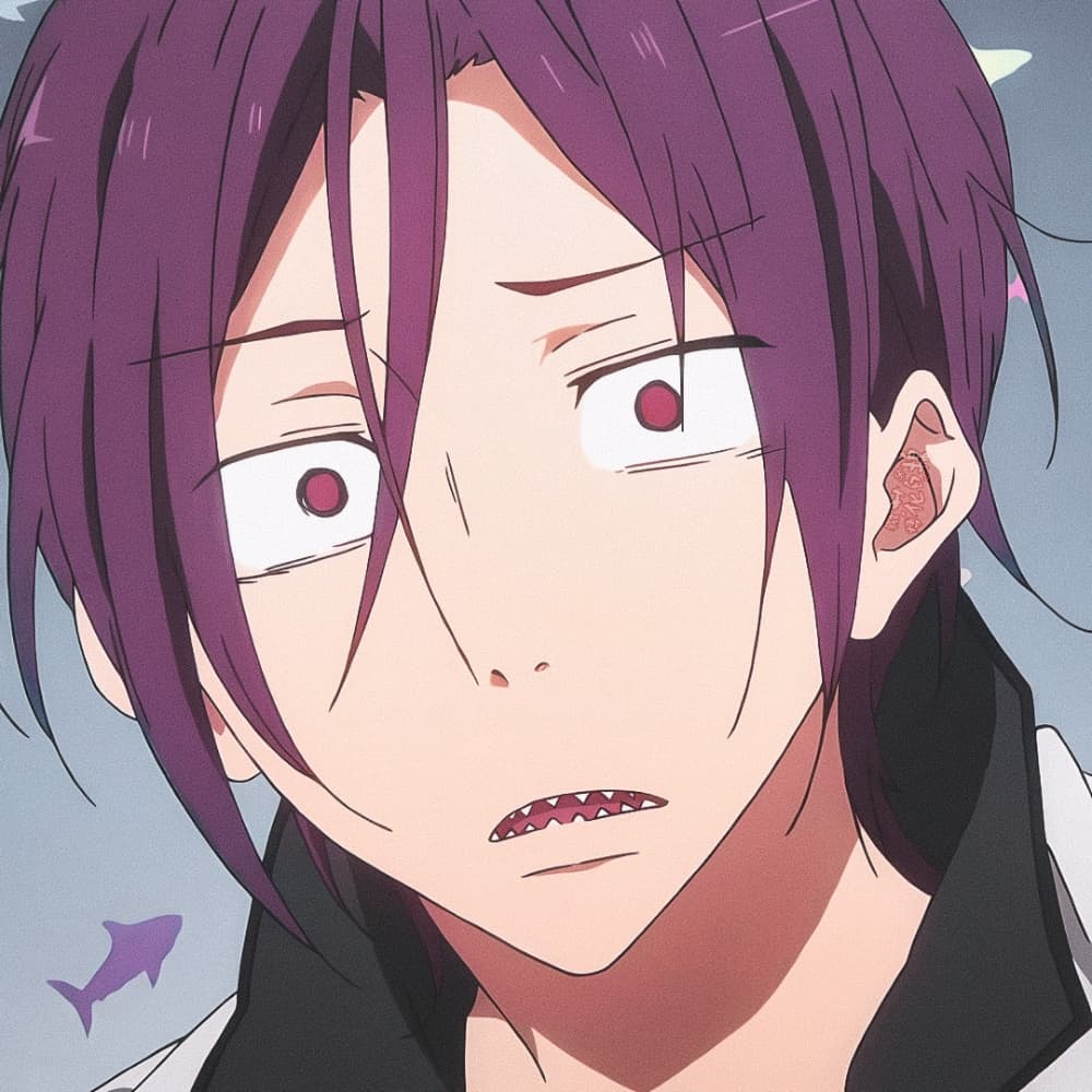 「free！男子游泳部」松冈凛 x 山崎宗介帅气头像_1