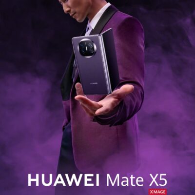 谢霆锋代言华为MateX官宣图