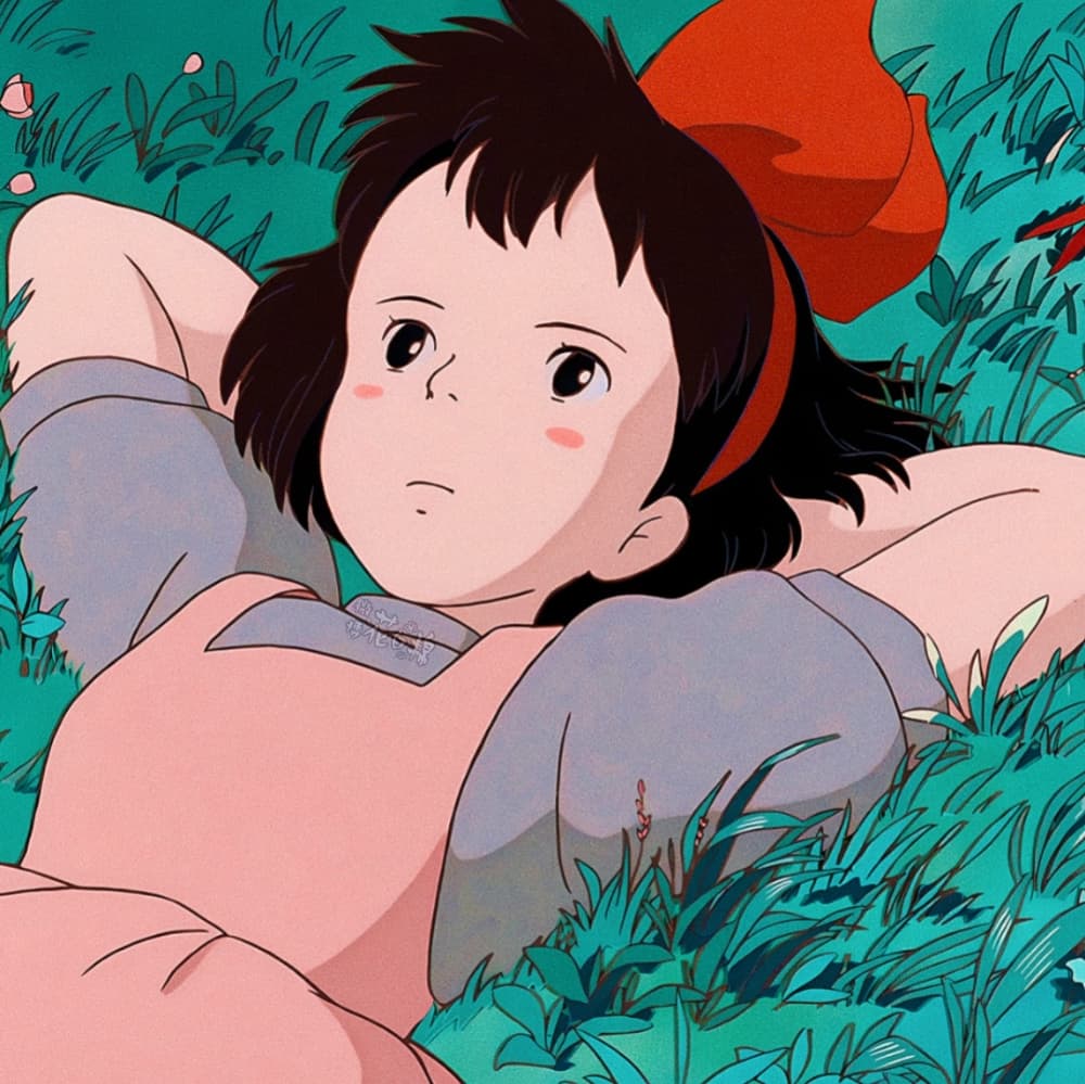 宫崎骏《魔女宅急便》女主小魔女琪琪可爱头像_3