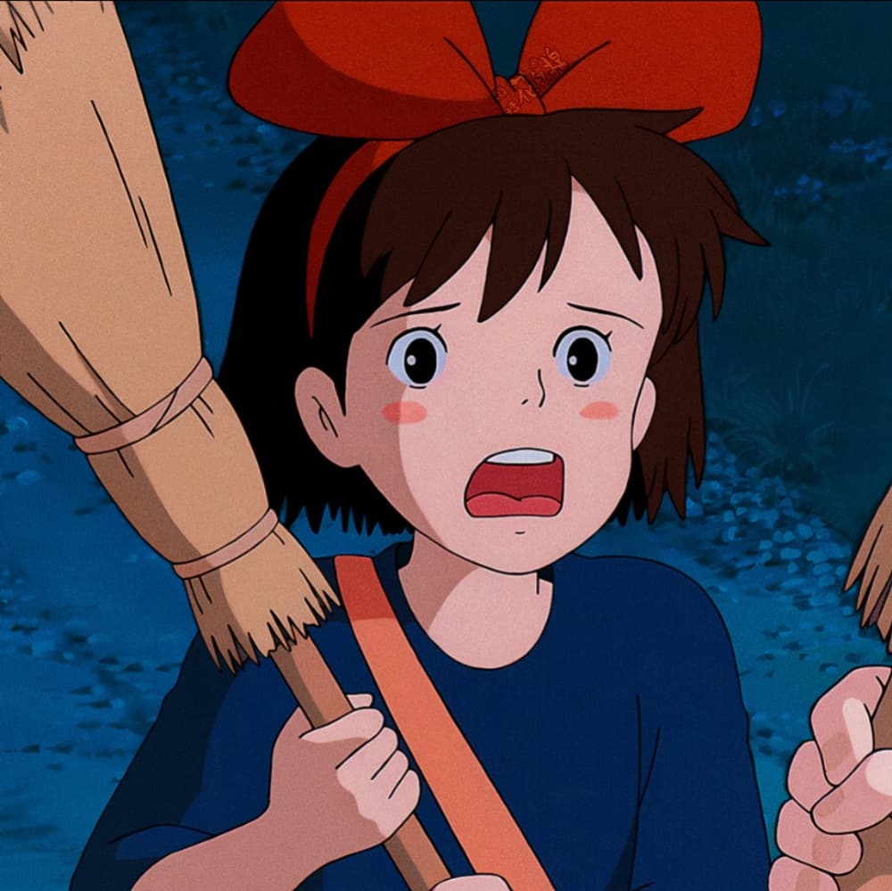 宫崎骏《魔女宅急便》女主小魔女琪琪可爱头像_6