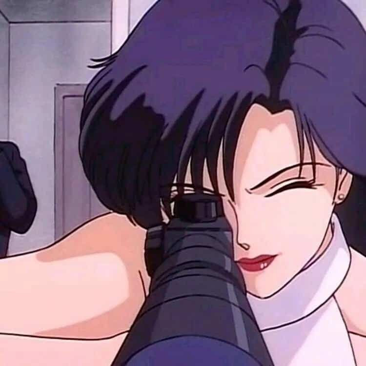 高冷御姐版美少女战士霸气漫画女头 好看的动漫女生头像_3