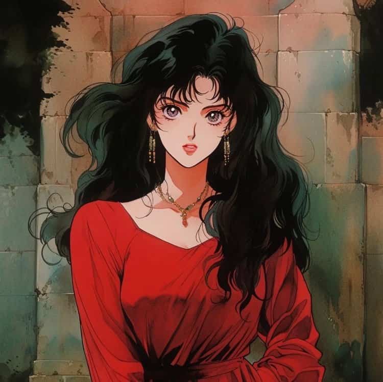 高冷御姐版美少女战士霸气漫画女头 好看的动漫女生头像_6