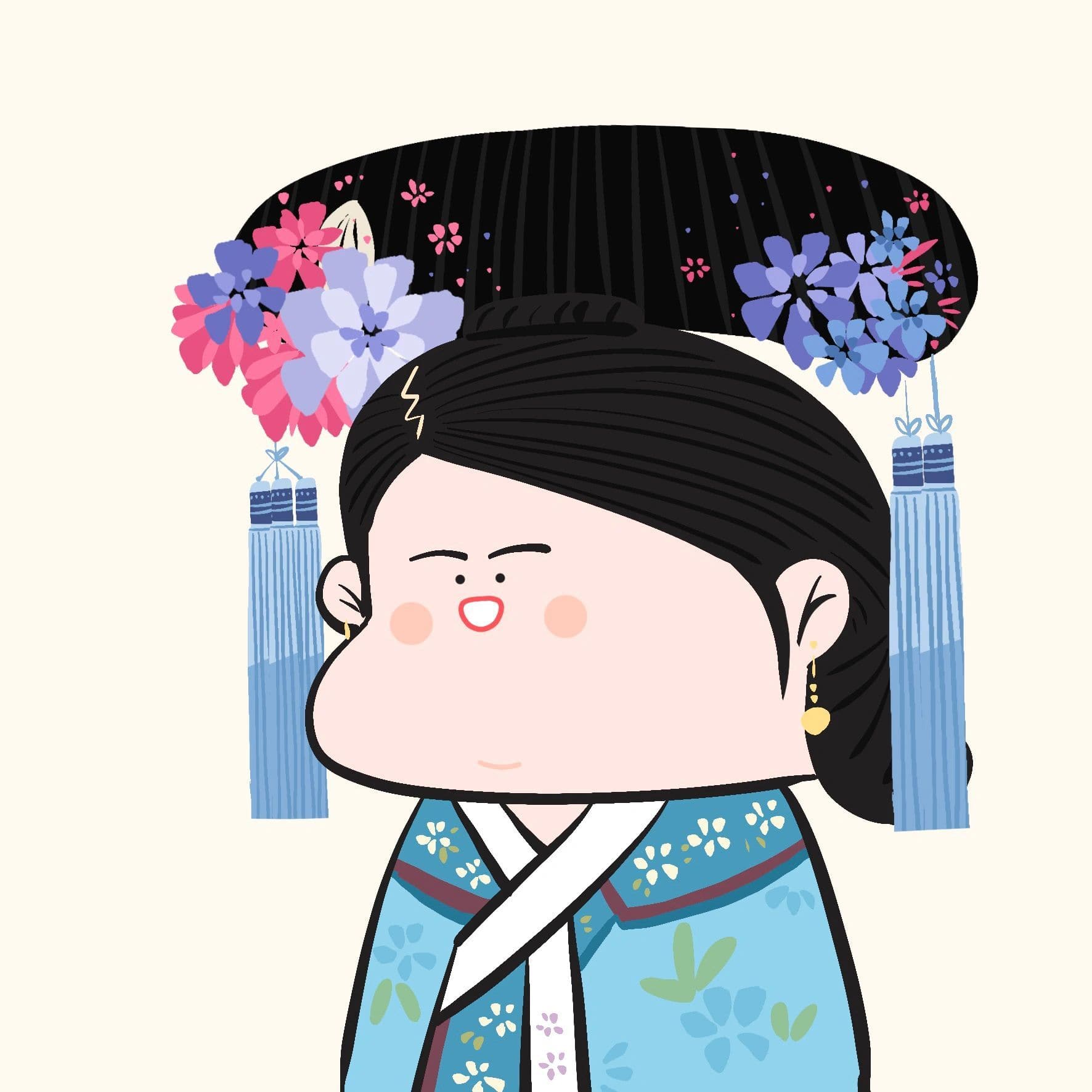 《甄嬛传》大胖脸Q版萌萌可爱卡通头像_7