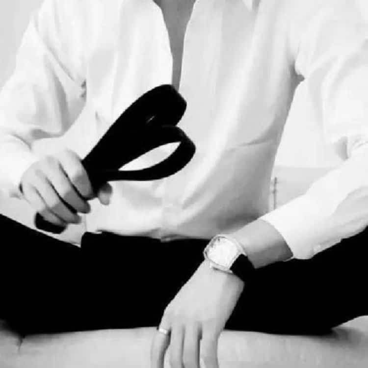成熟男人西装商务风部位男头高清图 优质黑白色调男生头像_26