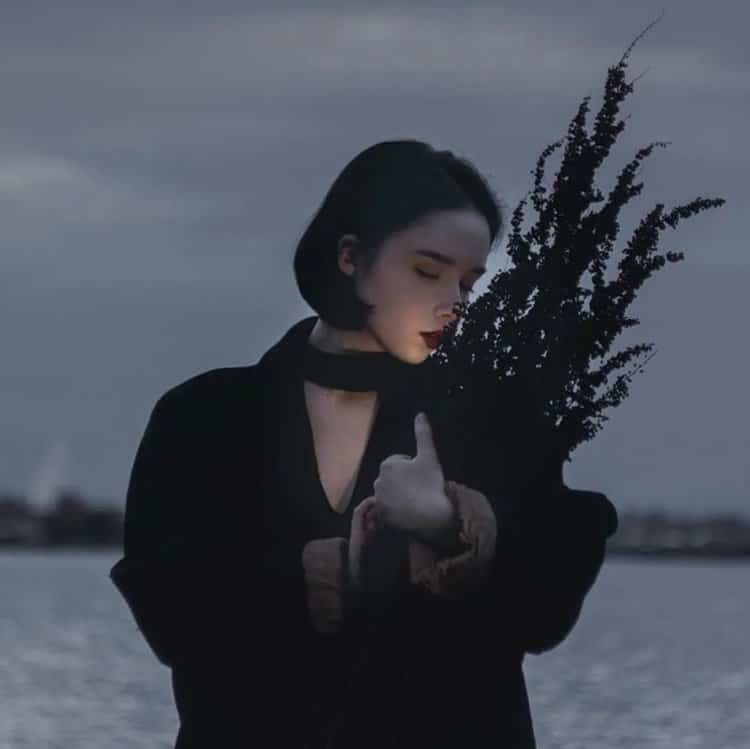 ins风小众高质量欧美真人女生头像 个性简单气质微信女头_19