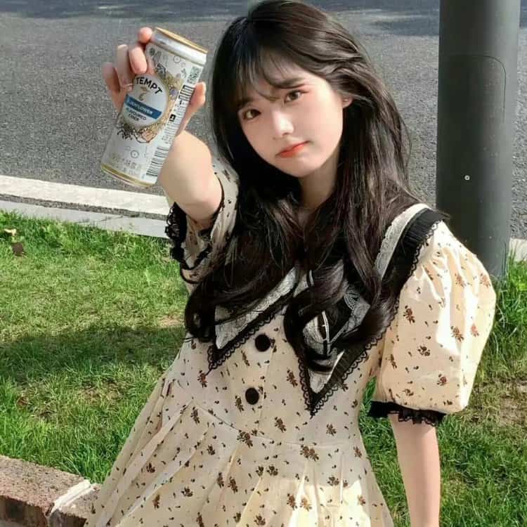 适合长期不换的真人女头 温柔娇小女孩专属干净微信头像_3