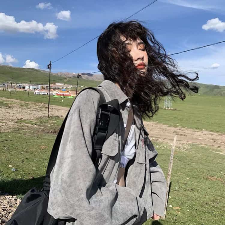 适合长期不换的真人女头 温柔娇小女孩专属干净微信头像_21