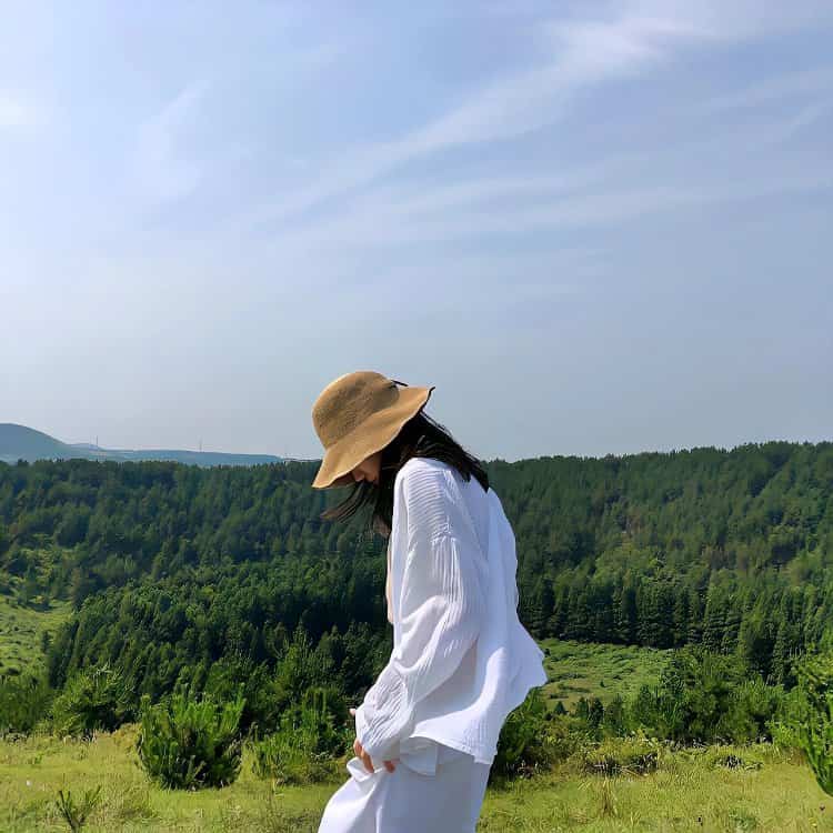 适合长期不换的真人女头 温柔娇小女孩专属干净微信头像_22