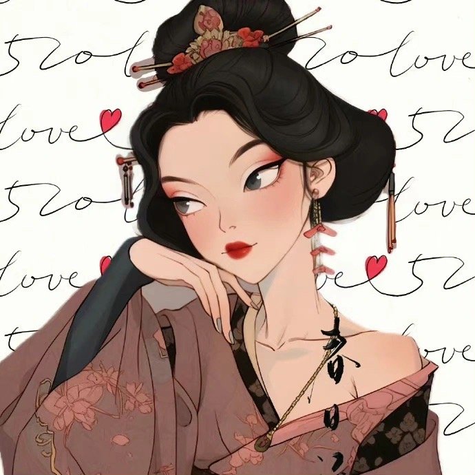 百看不厌的绝美头像古风女头,中国传统古风女生动漫头像_8