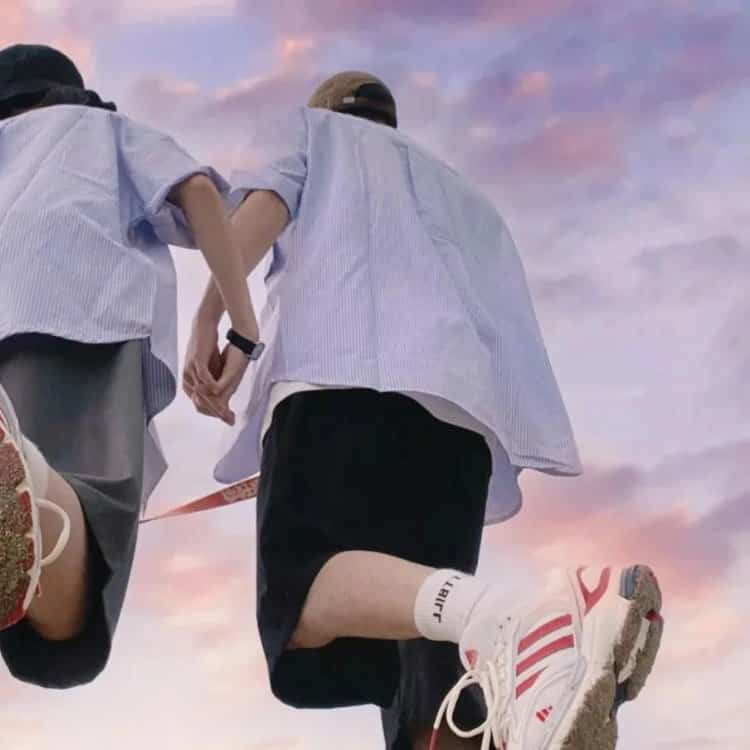 一男一女真人CP情侣头像 超甜纯欲双人情头_31