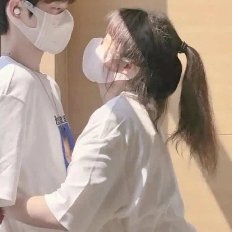 一男一女真人CP情侣头像 超甜纯欲双人情头_10