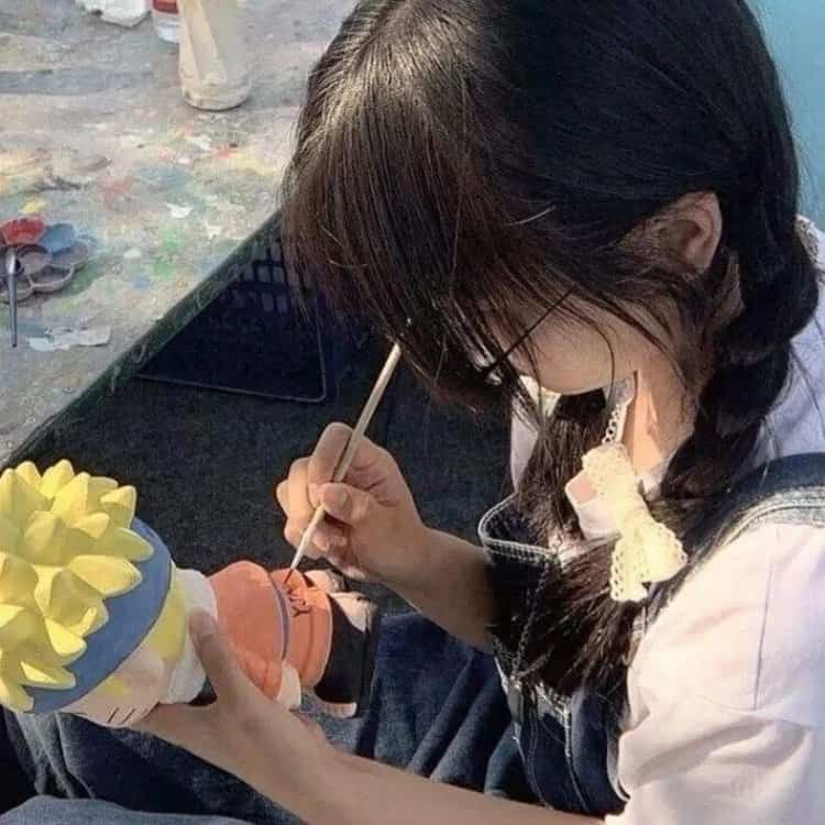 明显不会被怀疑的真人情侣头像 简单高级氛围感单人情头_2