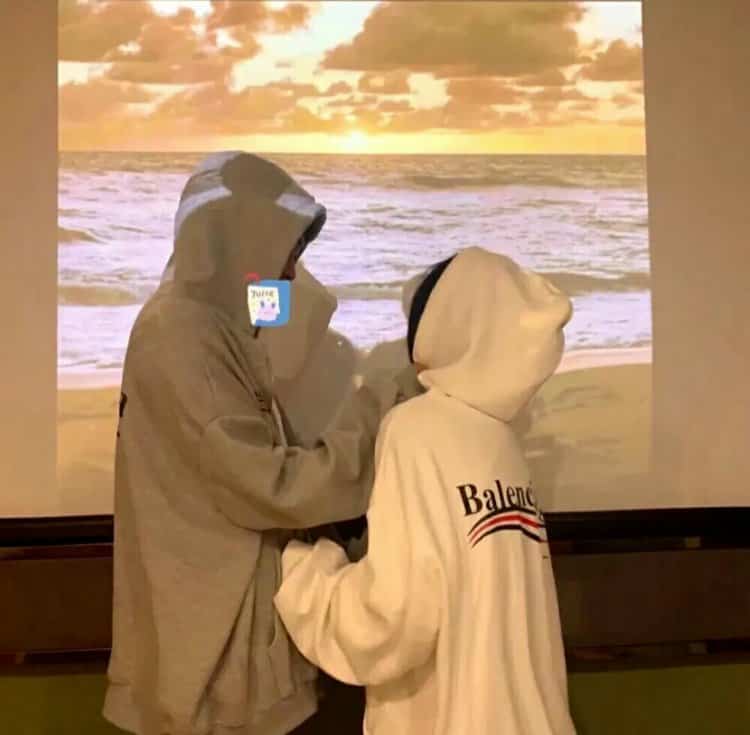 一男一女真人CP情侣头像 超甜纯欲双人情头_4