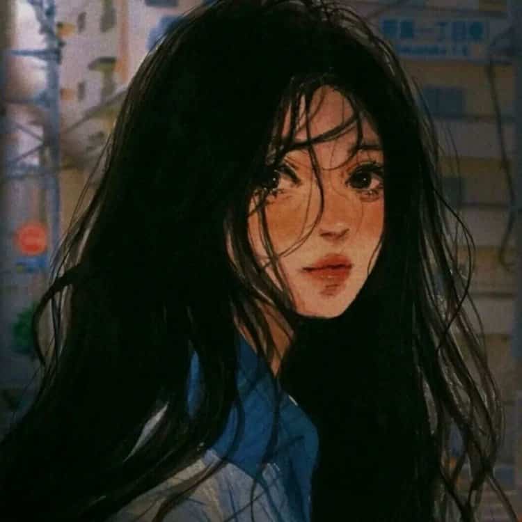 有水平的小众个性微信头像 比较酷的手绘极简风头像_7