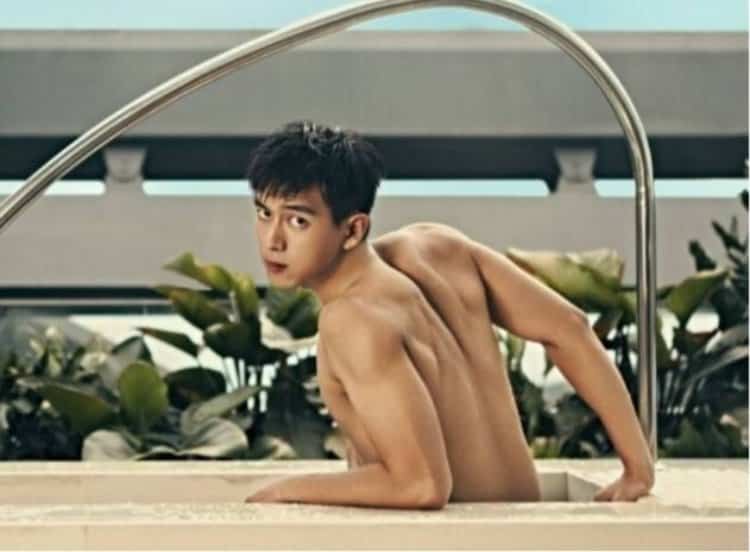 男明星身材肌肉照福利！李现腹肌超A痞帅风写真图_9