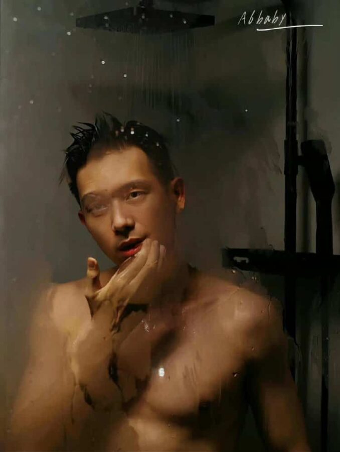 男明星身材肌肉照福利！李现腹肌超A痞帅风写真图_11