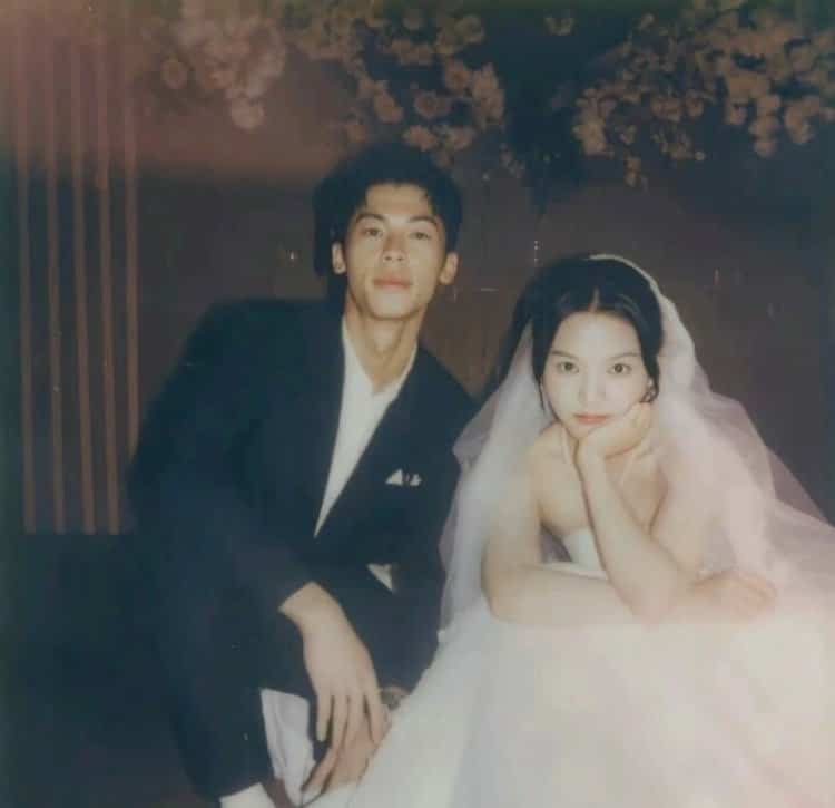 《你的婚礼》章若楠许光汉情侣头像 男女明星情侣CP微信头像图_14