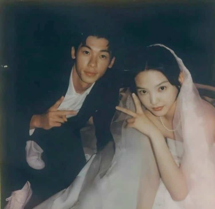 《你的婚礼》章若楠许光汉情侣头像 男女明星情侣CP微信头像图_13