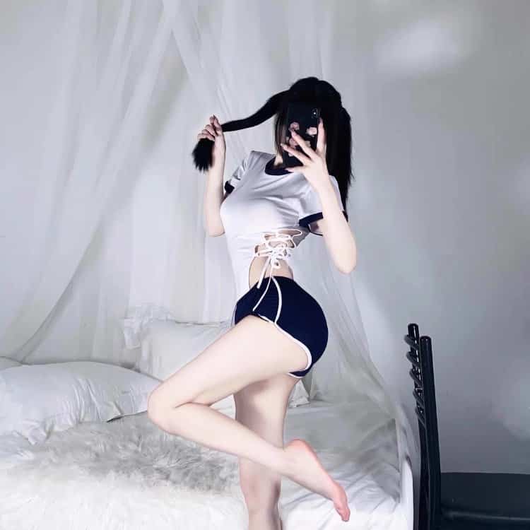 软妹真人全身照女生头像 ins又欲又甜高级质感女头_21