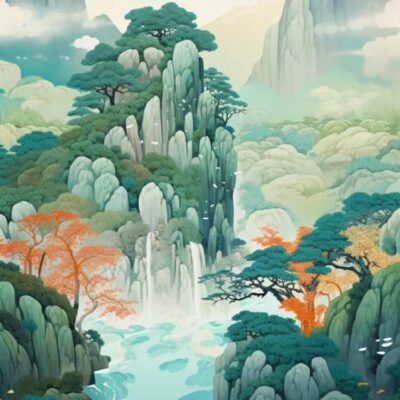 国画风水头像图 旺财旺运旺事业老派微信头像
